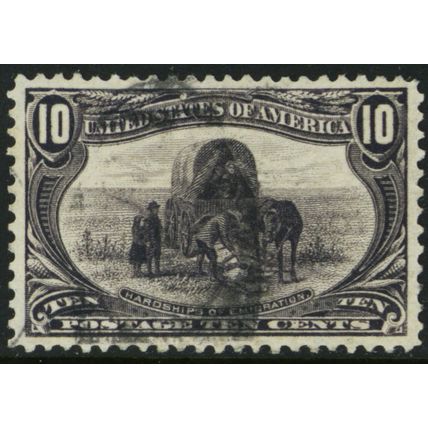 290, Used 10¢ XF/Superb Gem Quality Stamp - Stuart Katz