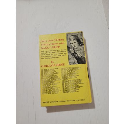 Mystery at the ski jump Nancy drew Carolyn Keene hardcover 1952