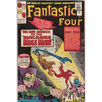 Fantastic Four 31 - 1964 - Kirby - Fine + REDUCED PRICE