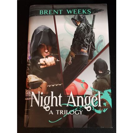 Night Angel: A Trilogy by Brent Weeks (SFBC HB/DJ, Used, 2009)