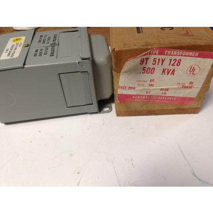 GE 9T51Y128 GENERAL ELECTRIC 9T 51Y TRANSFORMER DRY-TYPE POWER 769G 120/240V,EY