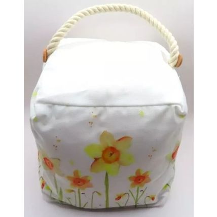 Daffodil Door Stop Fabric 30 CM With Rope Handle Gift Home Decor Door Stay Wedge