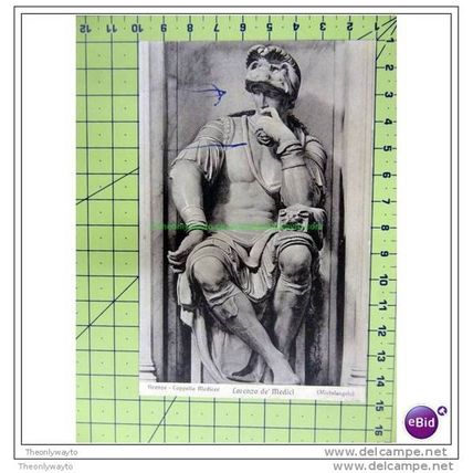 LORENZO DE MEDICI, FIRENZE (FLORENCE), ITALY, Postcard