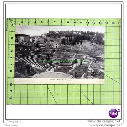 ANFITEATRO ROMANO, FIESOLE, ITALY, Postcard