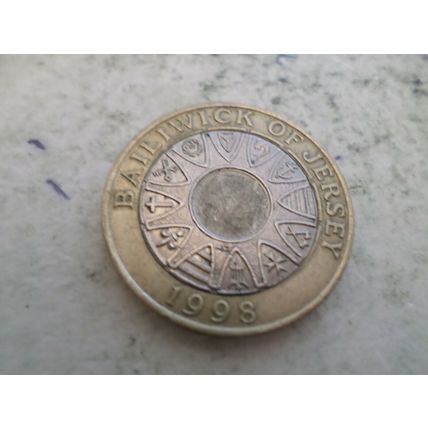 1998 - Jersey - £2 Two Pound Coin