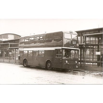 Black & White Photograph of Manchester Corporation Transport - BND 741C