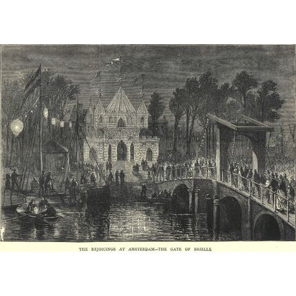 TERCENTENARY OF DUTCH INDEPENDENCE 1872 VICTORIAN ENGRAVINGS
