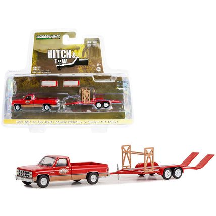 1982 GMC K-2500 Sierra Grande Wideside Pickup Truck Red and Beige with Black ...