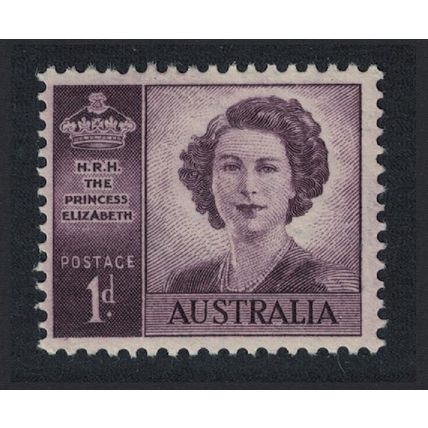 Australia Wedding of Princess Elizabeth Watermark unchecked 1947 MNH SG#222