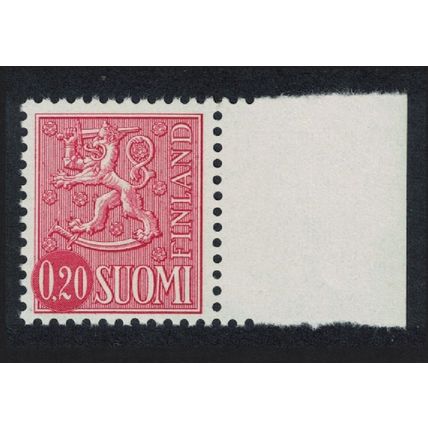 Finland Coat of Arms Lion Type 20p 1974 MNH SG#653a