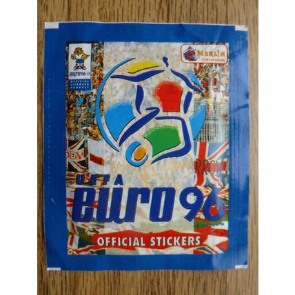 Merlin Euro 96 Sticker Pack (Withdrawn 'Action Shot' Collection)