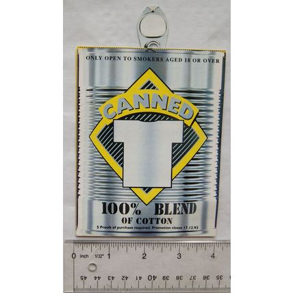 1993 Marlboro T Shirt in a Can leaflet