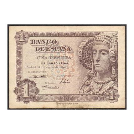 Spain 1948 [BLL] 1 pt. Lady of Elche (VF)