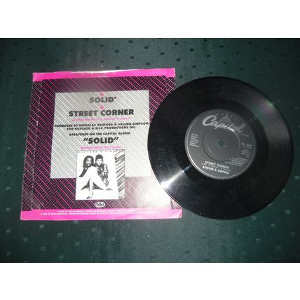 ASHFORD & SIMPSON 7" SINGLE - SOLID/SWEET CORNER