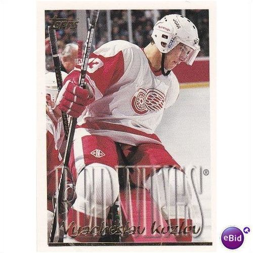 1996 Topps Card 322 Vyacheslav Kozlov Detroit Red Wings