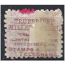 New Zealand 1893 SG224bf 6d Black Pef 10 with ADVERT Fine Used . . .