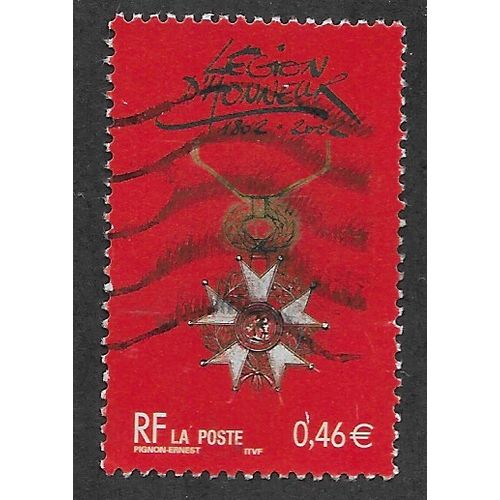 FRA 2002 46c 'LEGION D'HONNEUR MEDAL' FINE USED (EBID55-962)