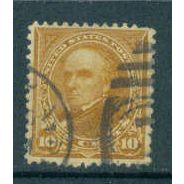 Used 283 10c Daniel Webster Fine M05359