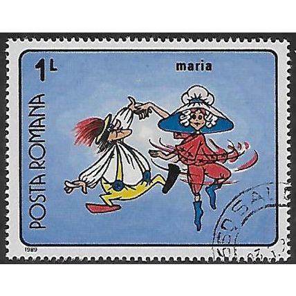 Romania Mi 4560: 1 L. multicoloured Romanian Cartoons: Mary's Adventures
