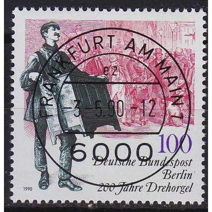 GERMANY BERLIN [1990] MiNr 0872 ( O/used ) [02] Musik