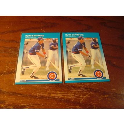 1987-1996, 13-Cards, RYNE SANDBERG, HOF, Cubs,