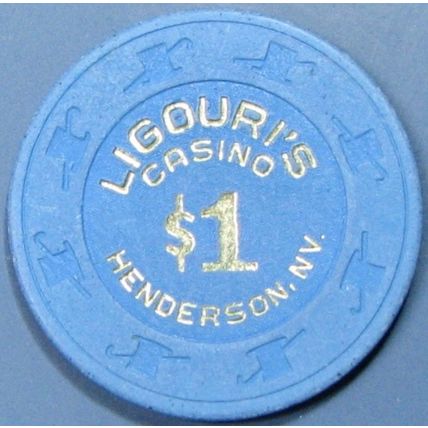 Ligouri's. $1 Casino Chip. Henderson, NV. 22B.