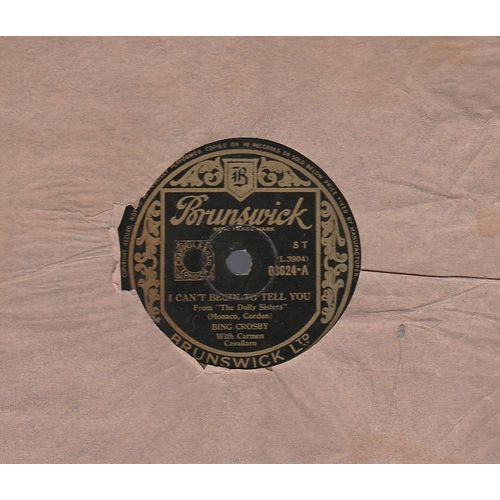 I Can't Begin to Tell You 1946 Bing Crosby on Brunswick label