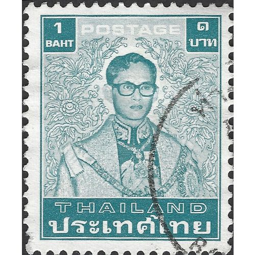 THAILAND, King Bhumibol Adulyadej, blue-green 1984, 1B