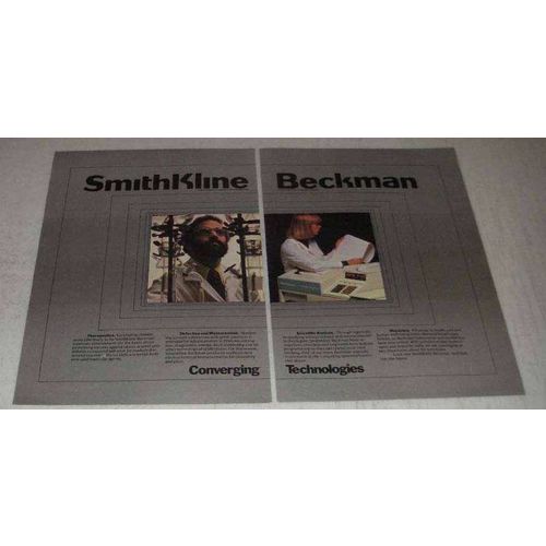 1982 SmithKline Beckman Computing Spectrophotometer Ad