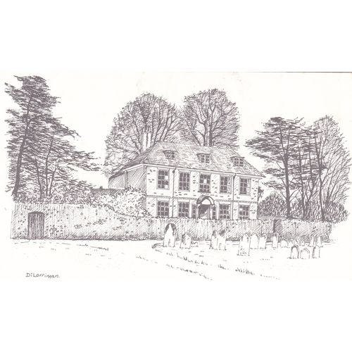 The Vicarage Twyford Hampshire Postcard (HAM76263)