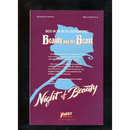 Beauty and the Beast #1 CBS tv show Wendy Pini First 1990 MINT Night of Beauty
