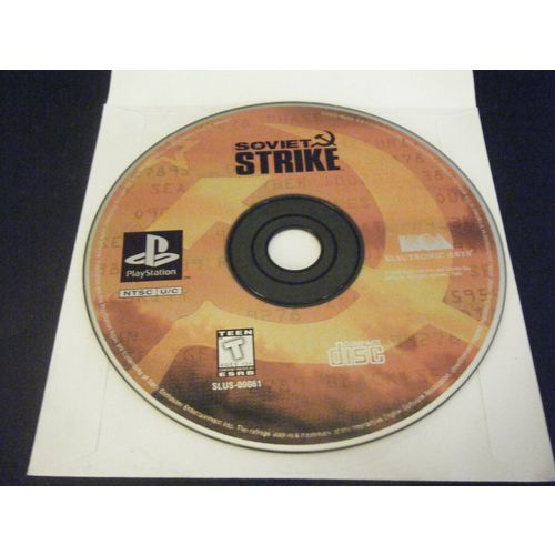 Soviet Strike (Sony PlayStation 1, 1996) - Disc Only!!!!