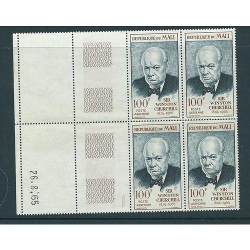 Sir winston churchill mali sg115 sg 115 mnh