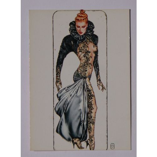 Olivia 3 Ladies, Leather & Lace Base trading card # 23 (B) 1994, Comic Images