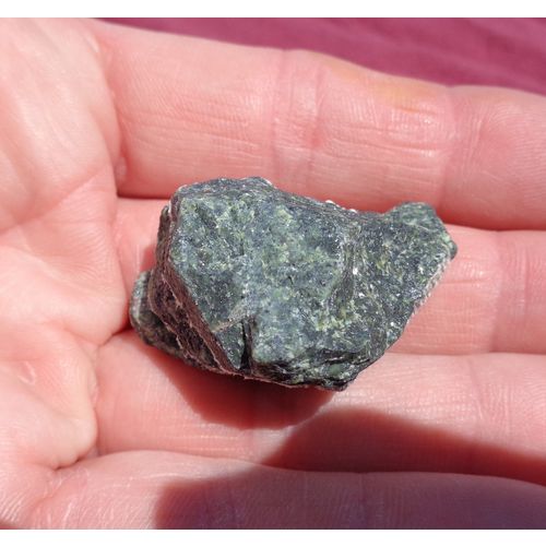 H Chrysotile Serpentine Raw Green Tiger Eye Stone Energy Work Metaphysical