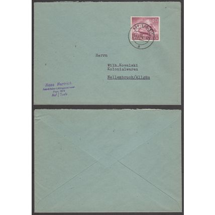 Germany 1943, Cover with Michel #841. Used