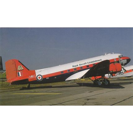 RAE Douglas Dakota C3 Military Aircraft Postcard (AM1625)