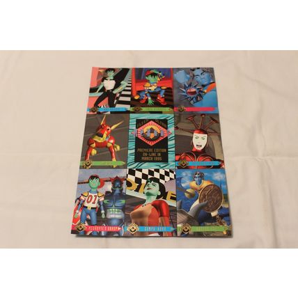 1995 Fleer Ultra Reboot PROMO SHEET