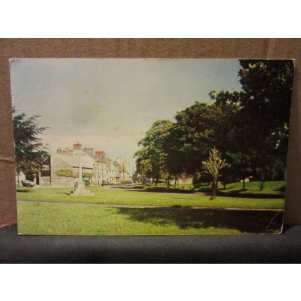 LOW GREEN, CATTERICK VILLAGE, YORKSHIRE. used postcard by D.V.P. of Leicester. =