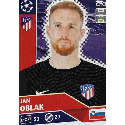 Topps UEFA Champions League 2020/21 Stickers: ATM3 - Oblak