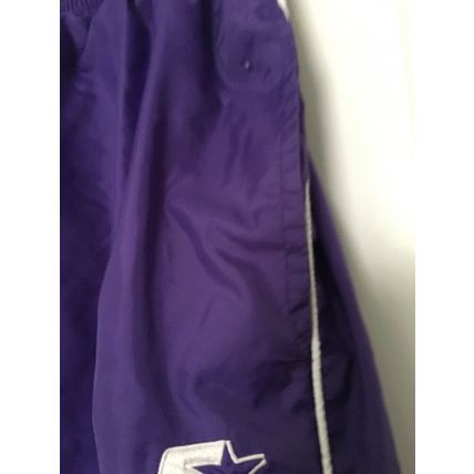 Starter Women's Purple & White Windbreaker Pants Athletic Size Small