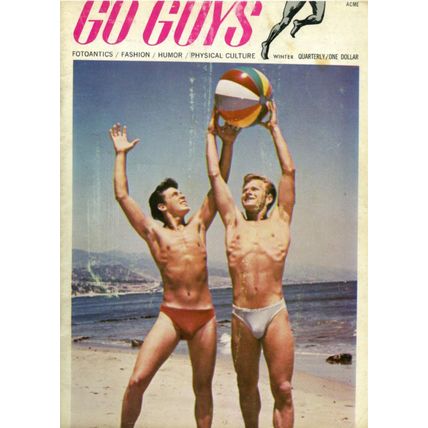 Go Guys, Two, Physical Pictorial (Physique) & Drum vintage gay magazines. Mature