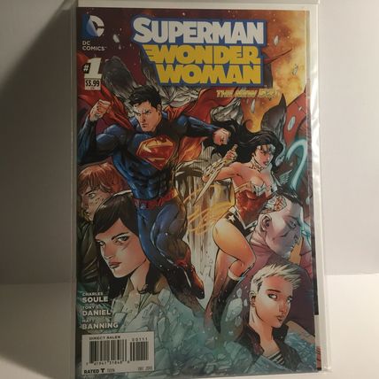 2013 DC Comics The New 52 Superman & Wonder Woman #1