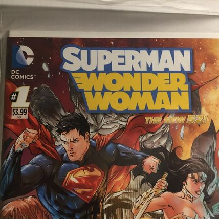 2013 DC Comics The New 52 Superman & Wonder Woman #1