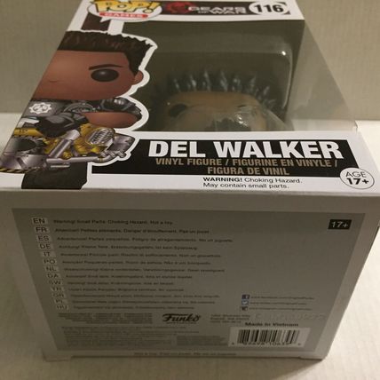 NEW Gears of War Del Walker Pop Figure #116