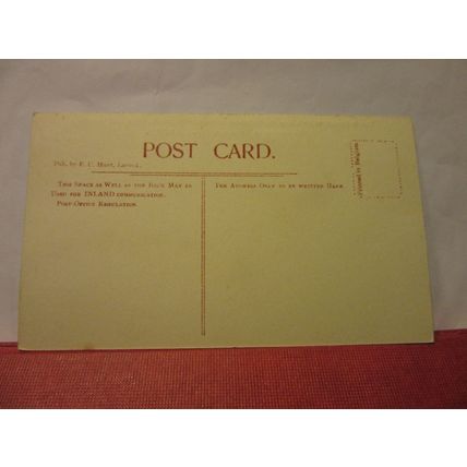 MALTHOUSE, LACOCK ABBEY, CHIPPENHAM, WILTS. unused antique postcard E C Hunt =