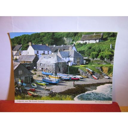 CADGWITH, the Lizard, CORNWALL. . unused postcard by John Hinde dated 1970 =