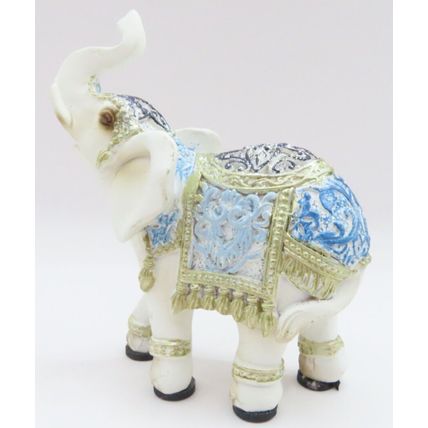 Raised Trunk Bombay Elephant Figurine/Ornament 8.5 CM Gift Home Decor Collect