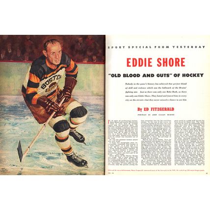 Mag: Feb 1950 Sport ~ Tommy Henrich, boxing Jake LaMotta, Hockey Eddie Shore