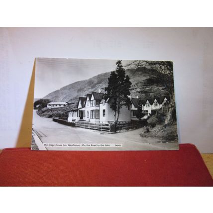 THE STAGE HOUSE INN, GLENFINNAN, LOCHABER, Scotland unused postcard RP =